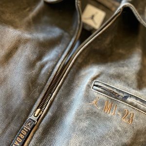 Michael Jordan RARE leather jacket